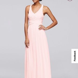 David’s bridal bridesmaid dress
